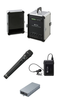 KZ-25A】TOA ポータブルアンプ (CDプレーヤー内蔵 ) (スピーカー付属