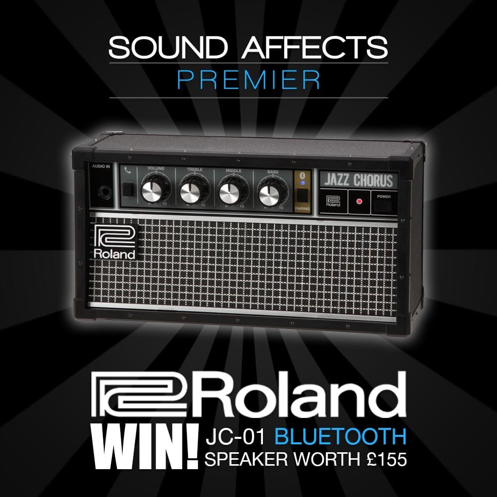 WIN a Roland JC-01 Jazz Chorus Bluetooth Speaker worth £155
