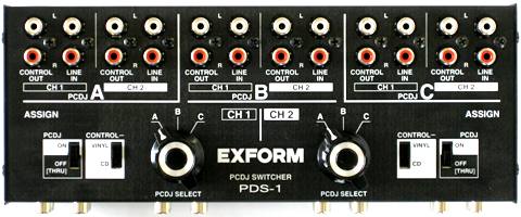 DJ機材 EXFORM PDS-1 DJ機材 EXFORM PDS-1 EXFORM / PDS-1s PCDJ SWITCHER スイッチャー