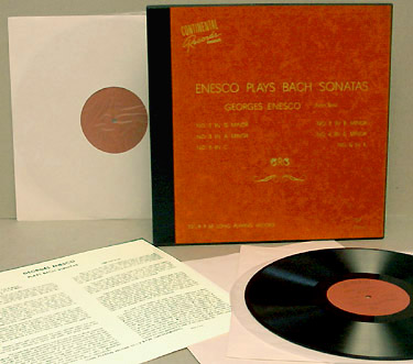 Georges ENESCO, GEORGE Enescu, VIOLIN, BACH SONATAS & PARTITAS