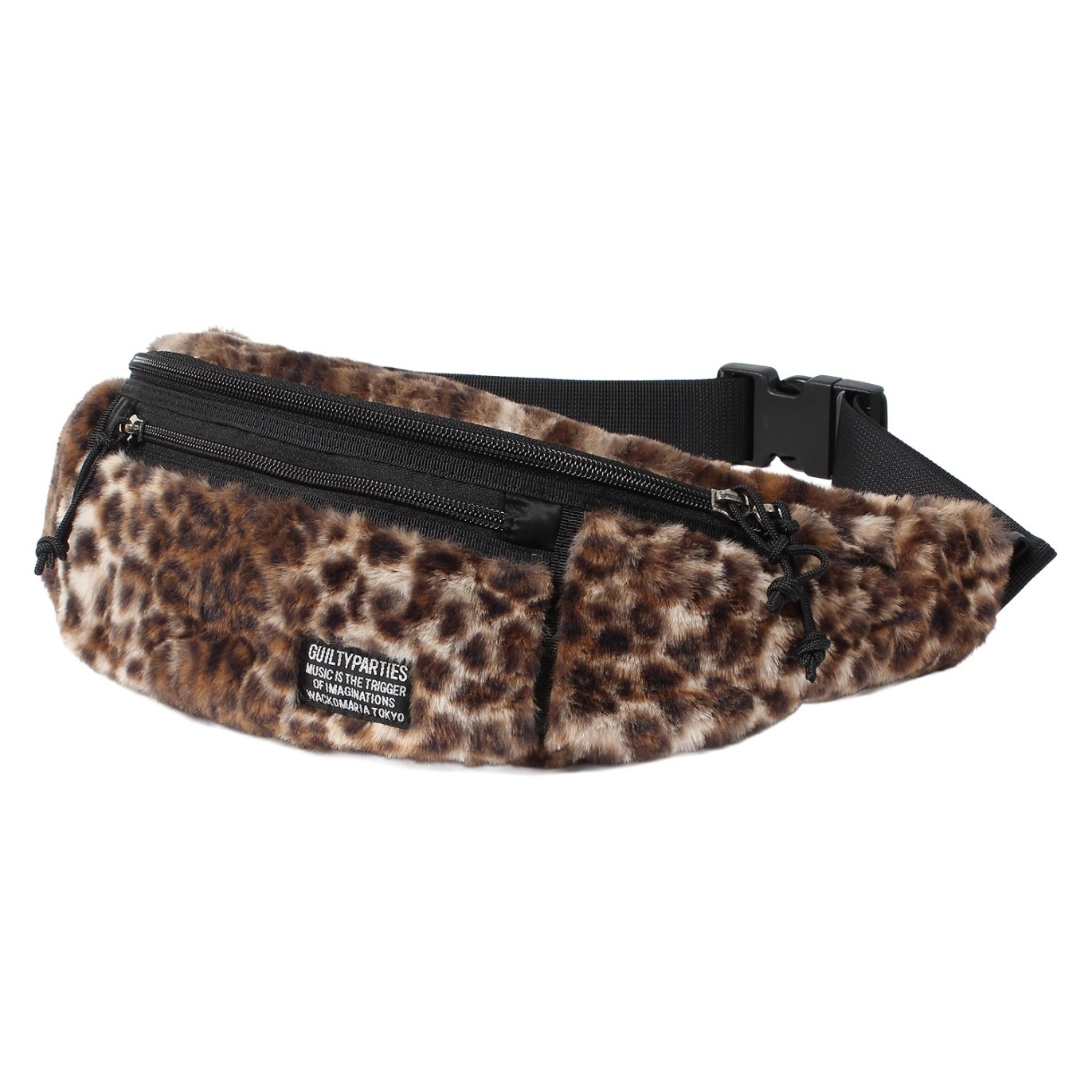 SPEAK EASY / LEOPARD FAUX FUR MINI WAIST BAG スピークイージー