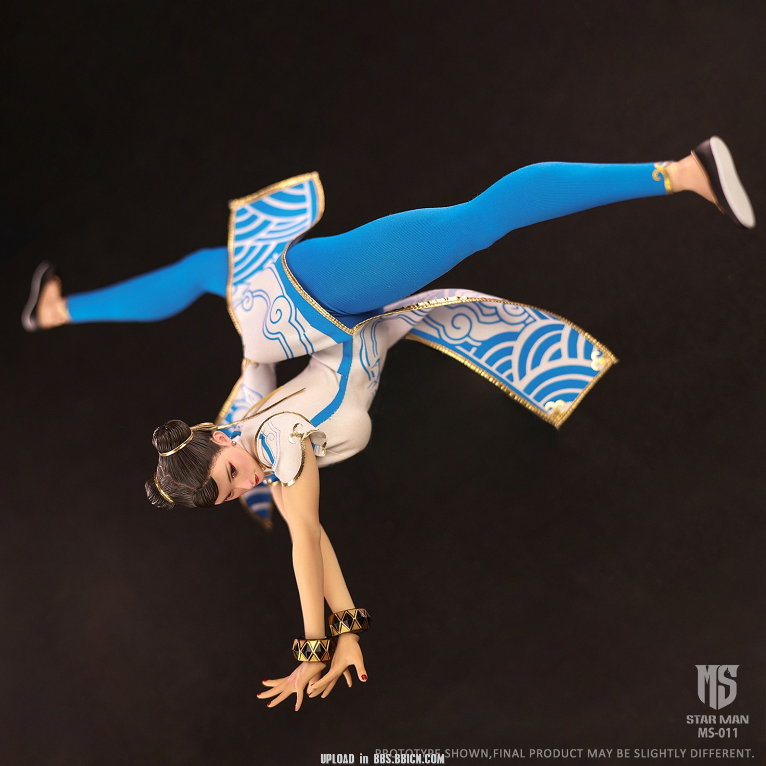 フィギュア専門店 -ソダチトイズ / STAR MAN 女格闘家 Chun-li （Blue