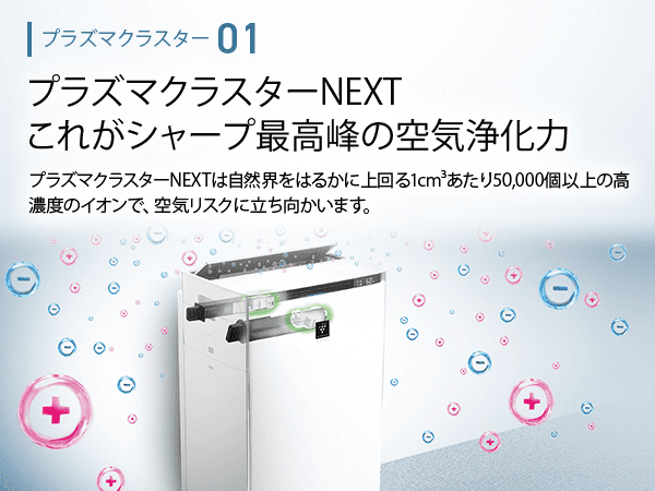 プラズマクラスター加湿空気清浄機 ホワイト系 KI-TX70-W ［適用畳数