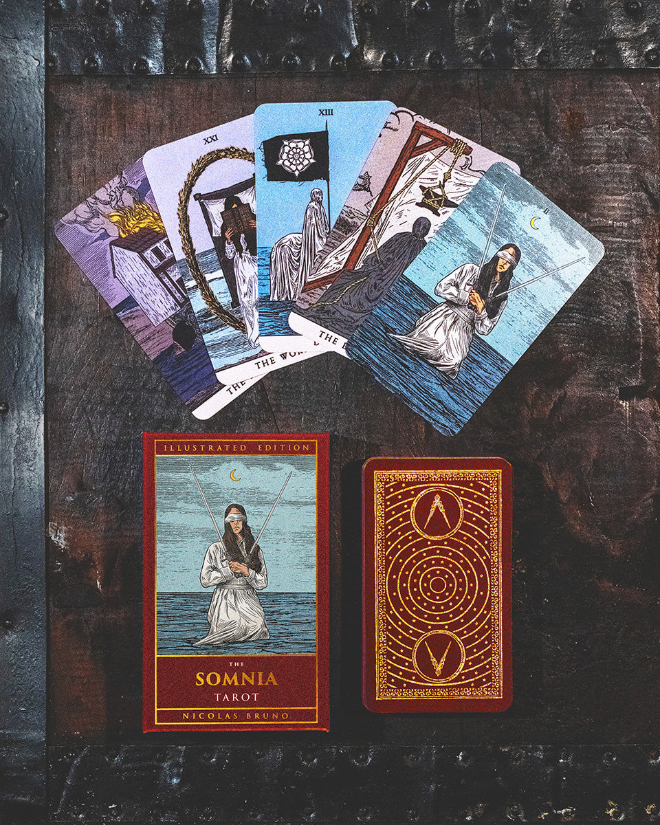 The Somnia Tarot - Illustrated Edition - 78 Card Tarot Deck - by