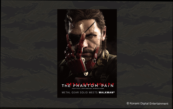 WALKMAN® METAL GEAR SOLID V： THE PHANTOM PAIN Edition