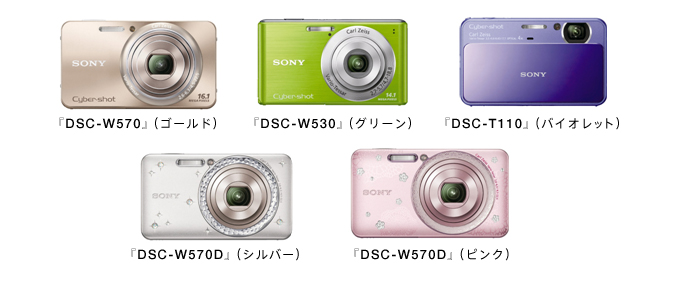 スタイリッシュな小型ボディ きれいな写真を楽しめる“サイバーショット