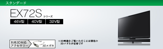 KDL-32EX72S | テレビ ブラビア | ソニー