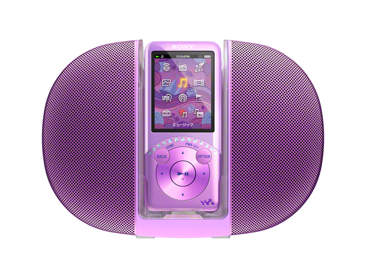 NW-S754K/VI 特長 : デザイン | ポータブルオーディオプレーヤー