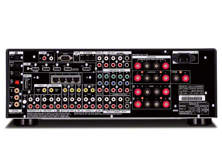 TA-DA3600ES 商品の写真 | コンポーネントオーディオ | ソニー
