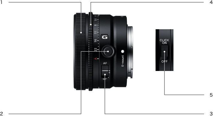 FE 50mm F2.5 G 特長 : その他の特長 | デジタル一眼カメラα（アルファ