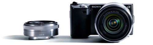 NEX-5D 特長 : 極限まで小さく、軽く | デジタル一眼カメラα（アルファ