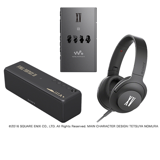 FINAL FANTASY XV」とコラボレーションしたハイレゾ対応ウォークマン