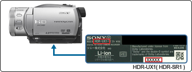 ハイビジョンハンディカム「HDR-UX1」および「HDR-SR1」音声記録不具合