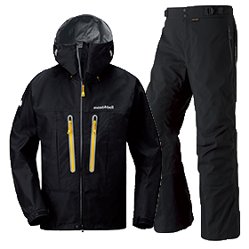 montbell/モンベル/冬季アルパイン用ハードシェル上下セット（メンズ