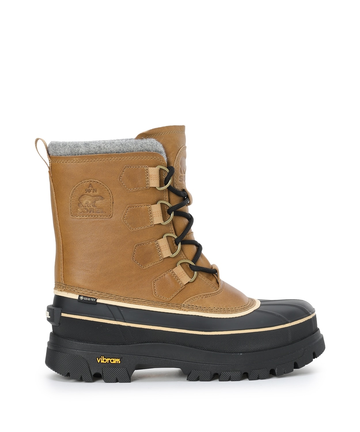 カリブーホライゾン ゴアテックス(25 Caribou Buff Black)│SOREL