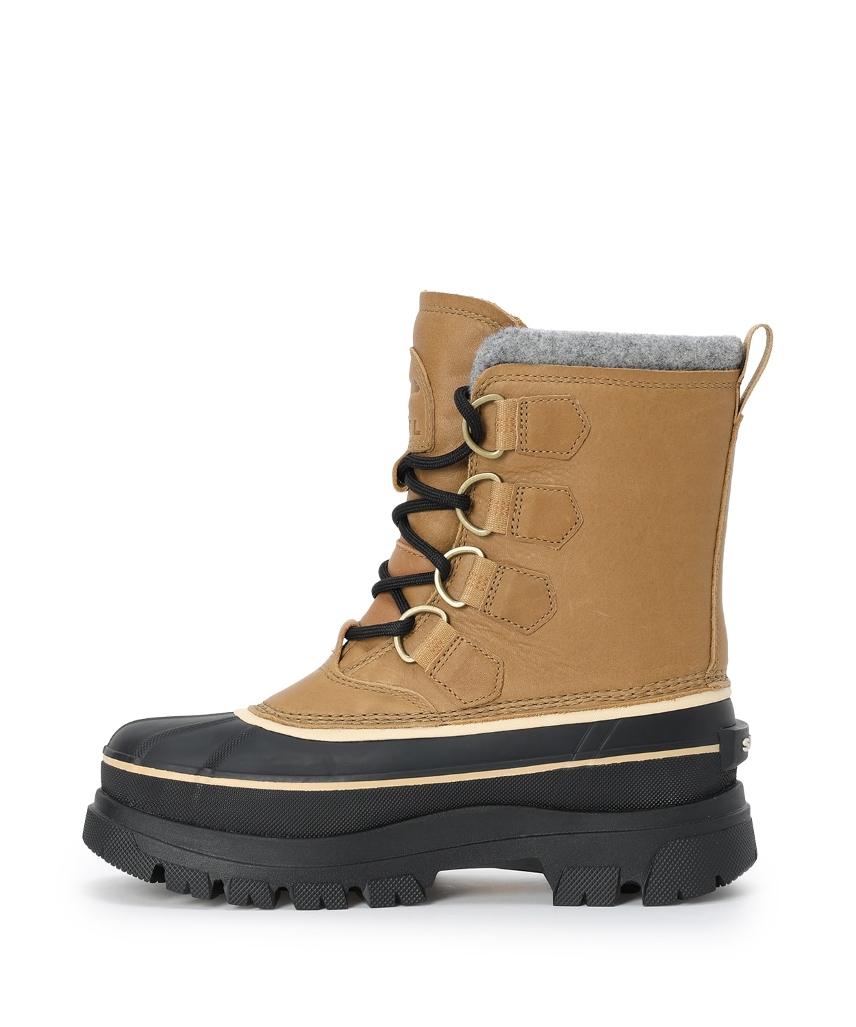 カリブーホライゾン ゴアテックス(22.5 Caribou Buff Black)│SOREL
