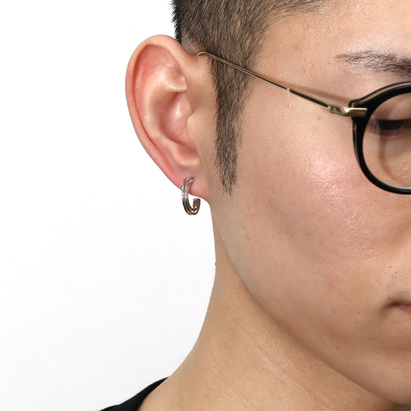 GARDEL（ガーデル） MST HOOP PIERCE - Silver（エムエスティーフープ