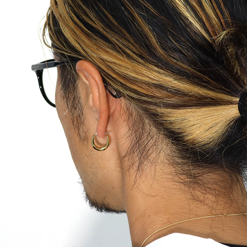 SYMPATHY OF SOUL（シンパシーオブソウル） Moon Hoop Pierce - M