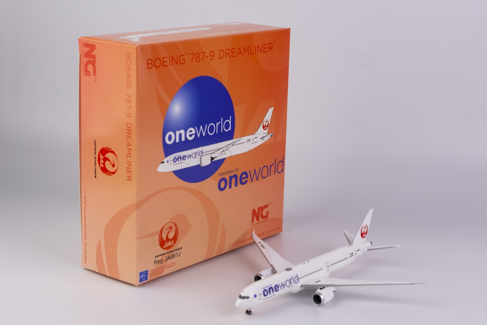 航空機・ヘリコプター Boeing 787-9 Japan Airlines 1/400 航空機