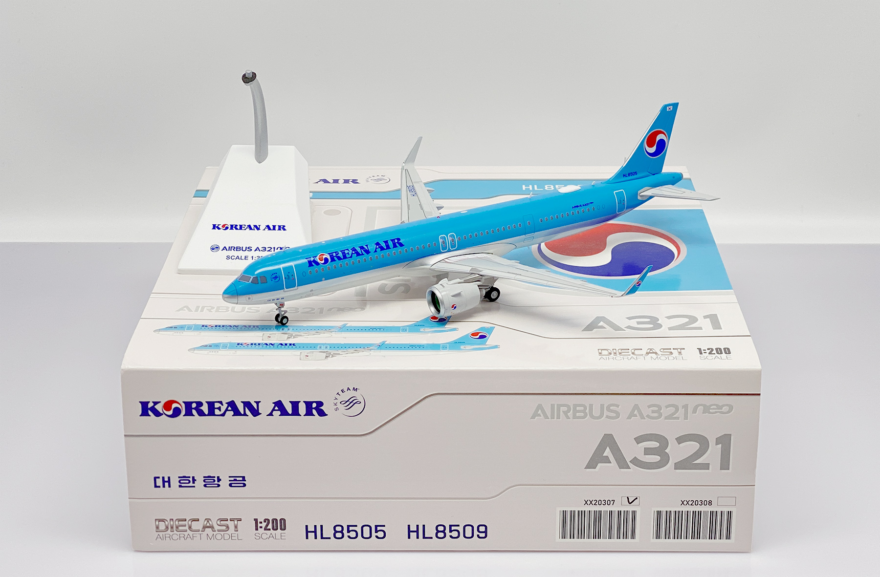 ScaleModelStore.com :: JC Wings 1:200 - XX20307 - Korean Air