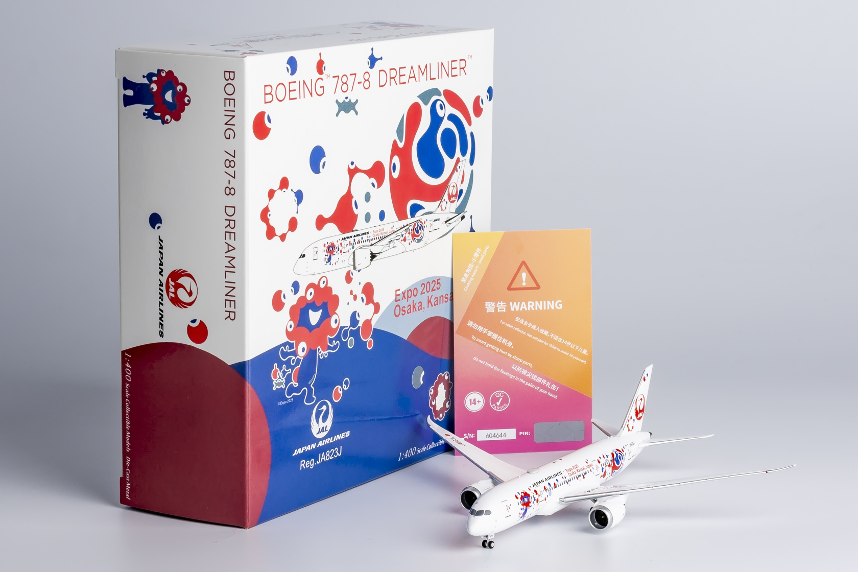 ScaleModelStore.com :: NG Models 1:400 - 59030 - Japan Airlines