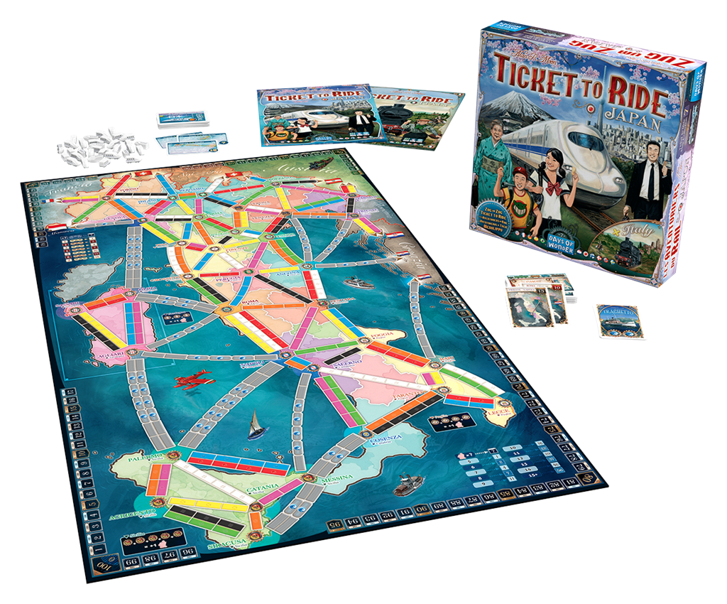 Ticket To Ride: Map Collection Volume 7 Japan / Italy - Schaak en