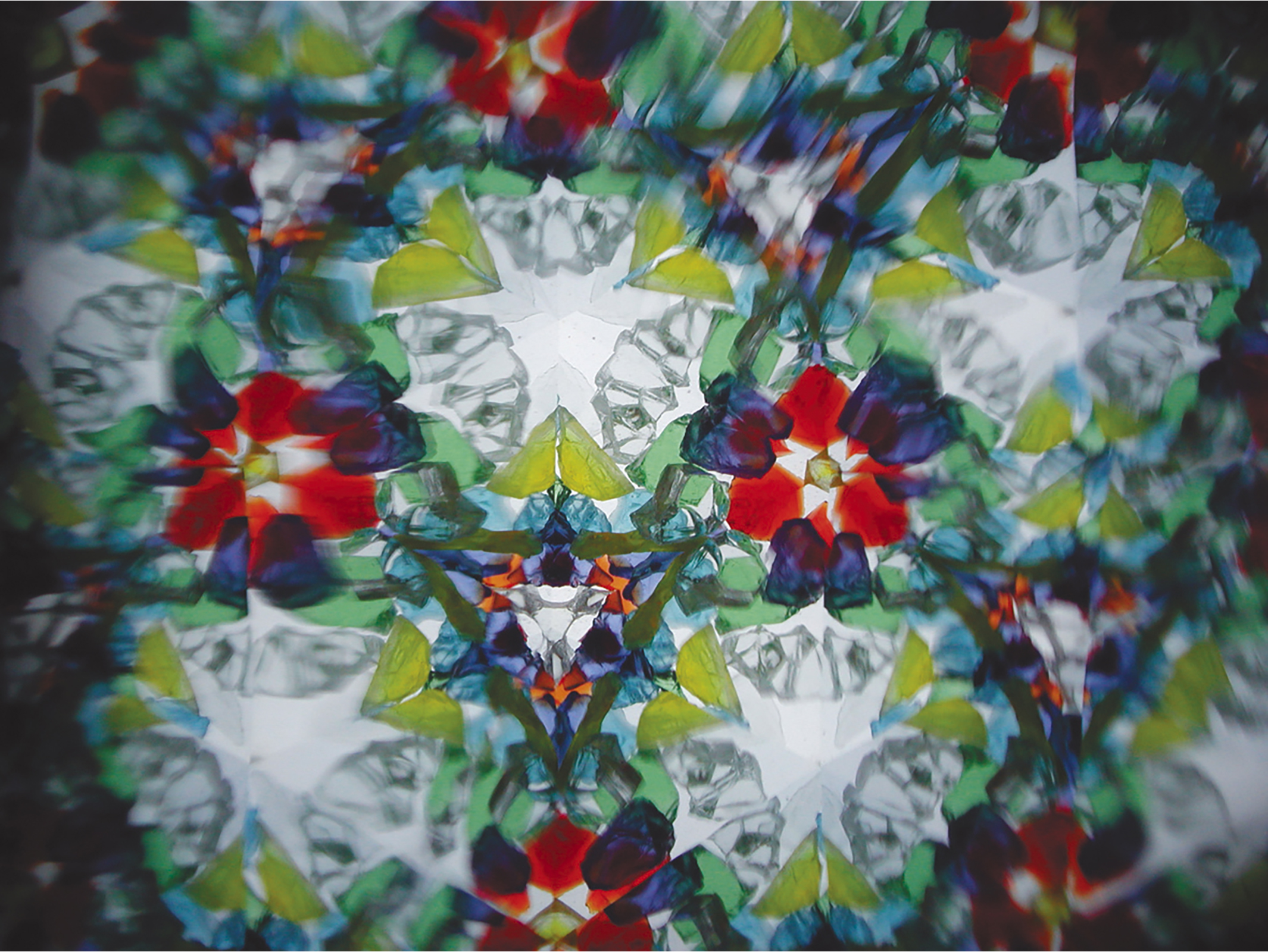 万華鏡(組立てキット) 沖縄ガラスカレット万華鏡