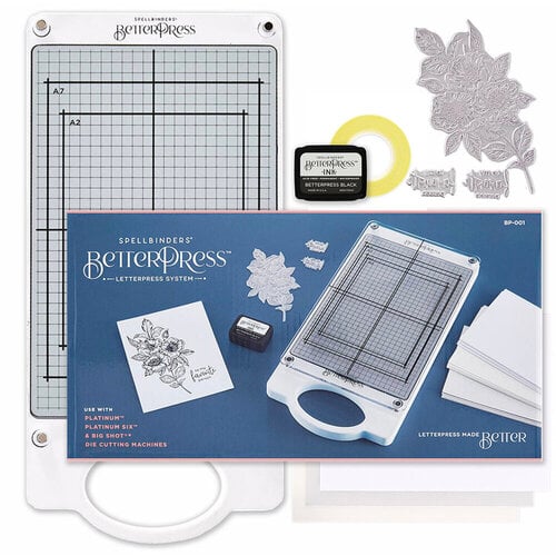 Spellbinders BetterPress Letterpress System - Scrapbook.com