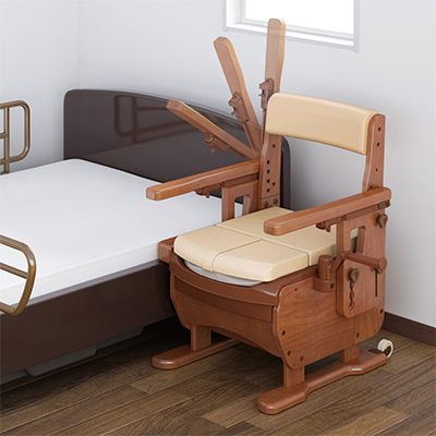 アロン化成 家具調トイレセレクトRはねあげ 自動ラップ 標準・ソフト