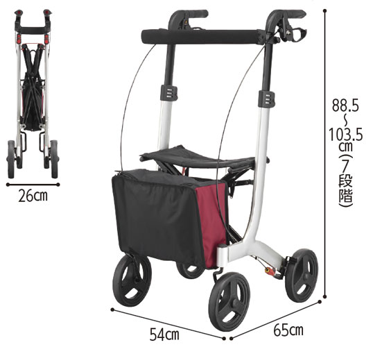 安寿 歩行車 リトルターン トールタイプ | 快適空間スクリオ｜介護