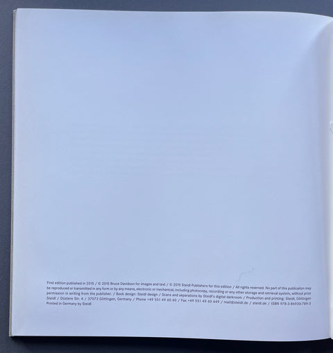 Buy Los Angeles 1964 Bruce Davidson book photography first edition