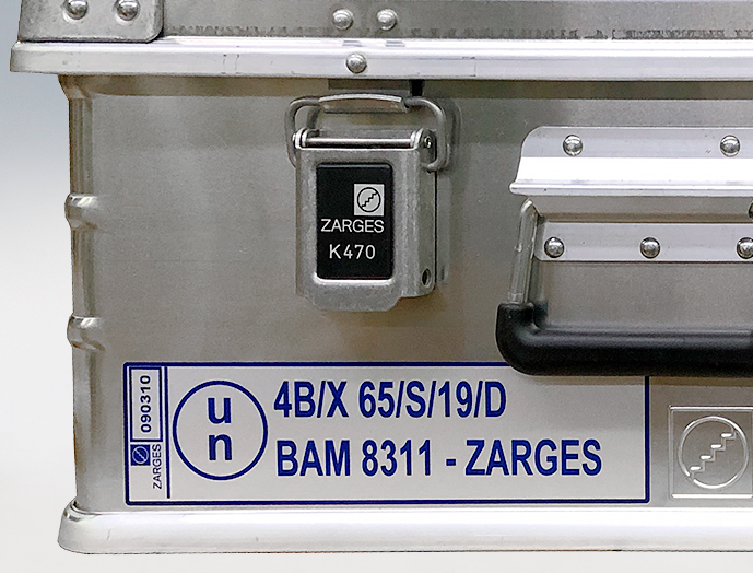 アルミボックスK470 ZRGS シリーズ ZRGS-40846-3｜輸送ケース／ラック