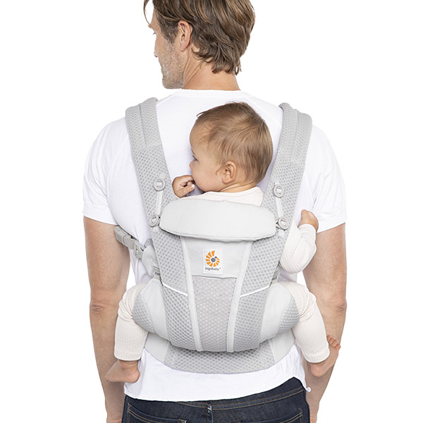 ErgoBabyCarrier オムニ ブリーズ パールグレー 専用カバー付き3点