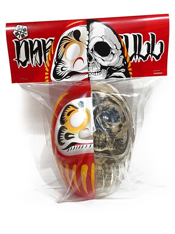 DARUMA SKULL X-RAY FULL COLOR RED - SECRET BASE ONLINE STORE