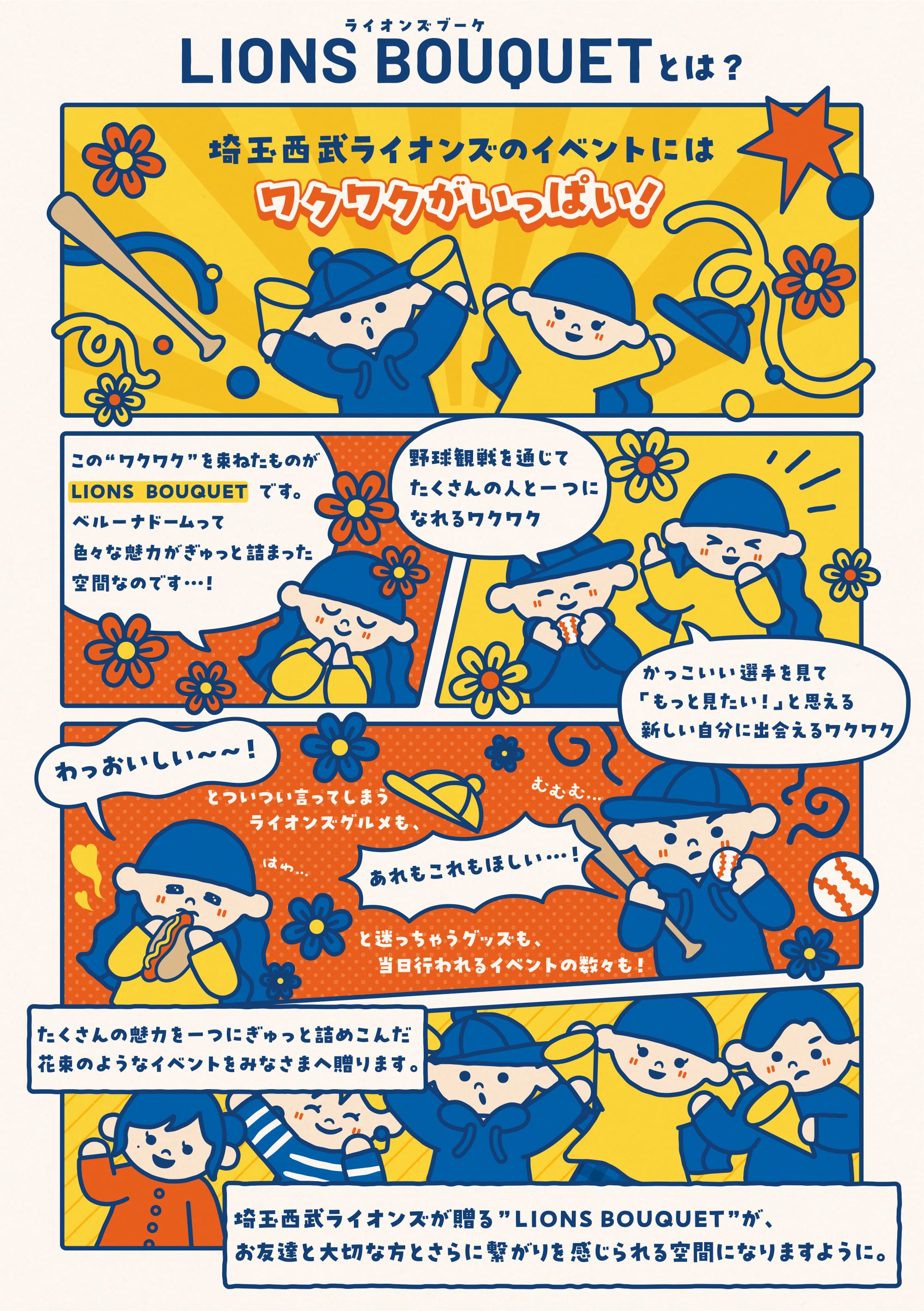 LIONS BOUQUET SERIES(ライオンズブーケシリーズ)-埼玉西武ライオンズ