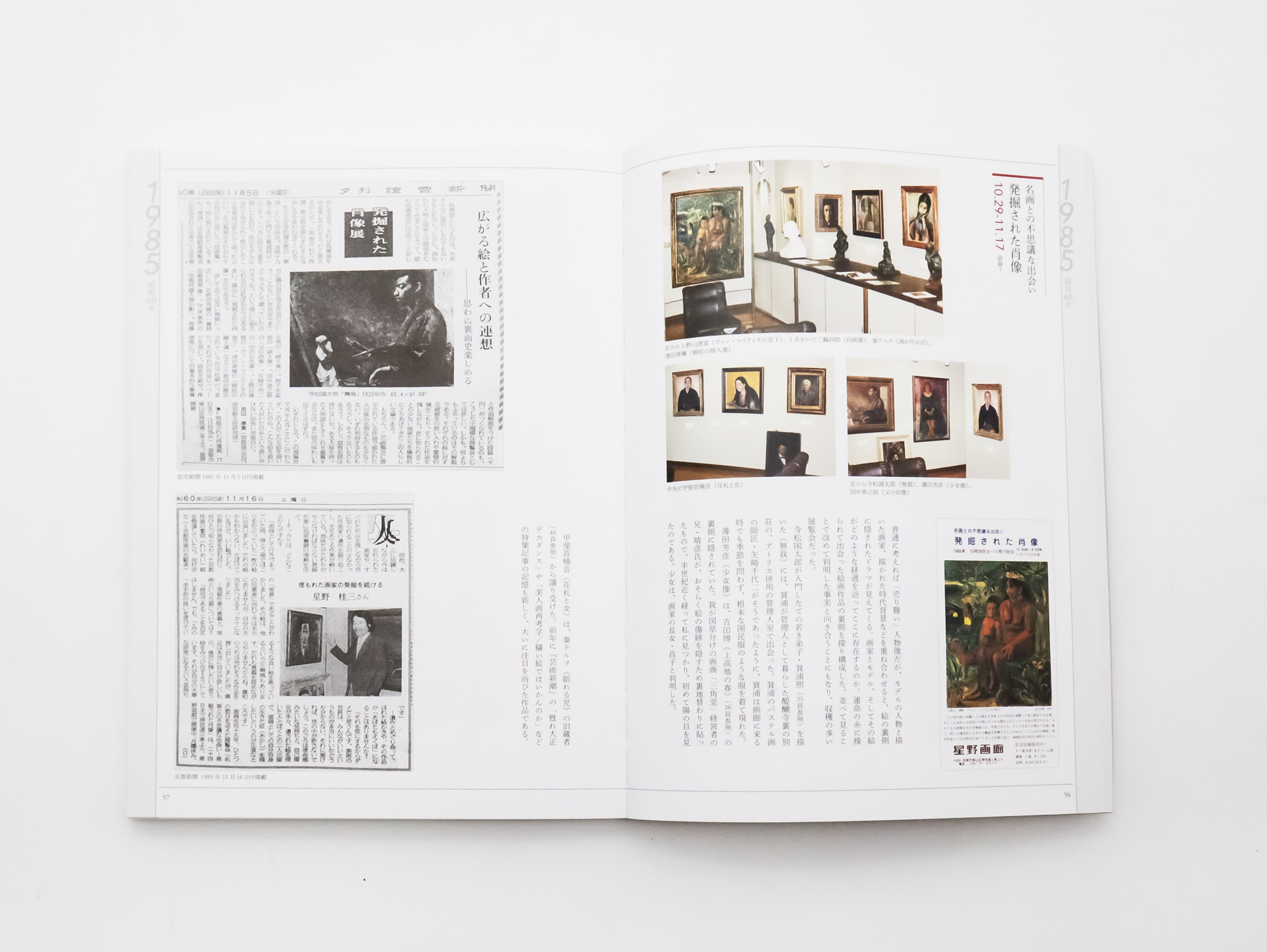 星野画廊50年史 明治・大正・昭和 発掘された画家と作品｜青幻舎