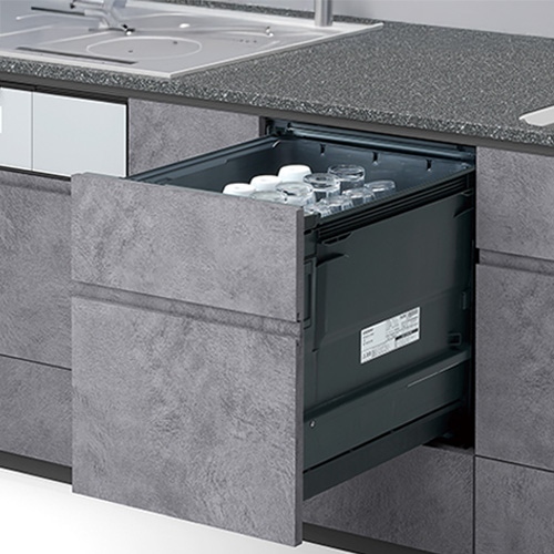 パナソニック、予洗い不要で最短約15分で洗浄するビルトイン食洗器「A1