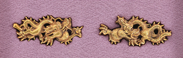 目貫 無銘 美濃龍 這龍図目貫(ME-021124)｜刀・日本刀の販売なら日本刀