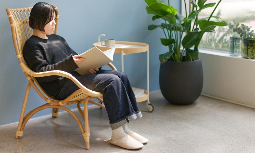 ラタン ラウンジチェア / モネSika・Design（シカ・デザイン） | 公式