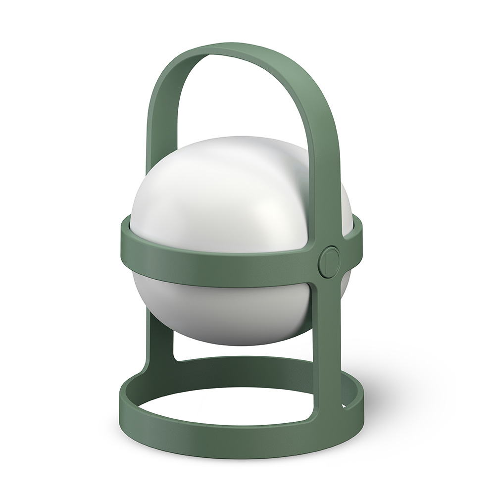 ソフトスポット ソーラーサーキュラー 高さ25cm / パイングリーン