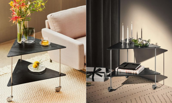 AJトロリー サイドテーブル / ブラックFRITZ HANSEN（フリッツ