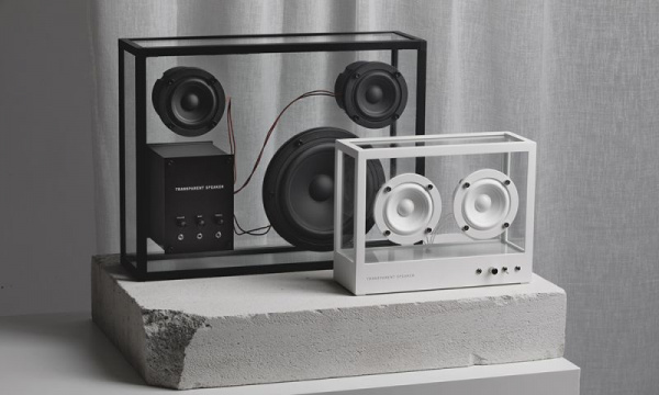 スモール トランスペアレントスピーカー / ホワイト TPS-02TRANSPARENT