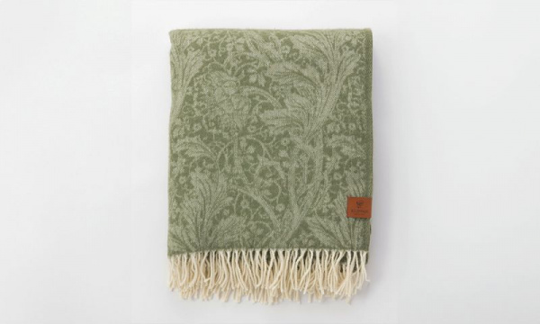 ウールスロー130×180cm / アルカディア オリーブ 【在庫限り】KLIPPAN