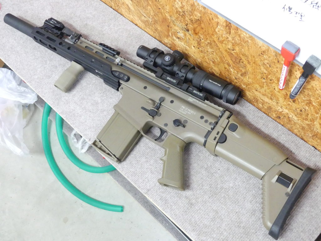 □SAATカスタムブログ□東京マルイ 次世代電動ガン SCAR-Hに電子