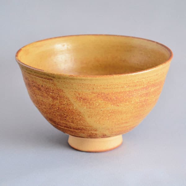 九代 土屋雲善 作 布志名焼 伊羅保茶碗 of 茶の湯 墨東清友館 茶道具