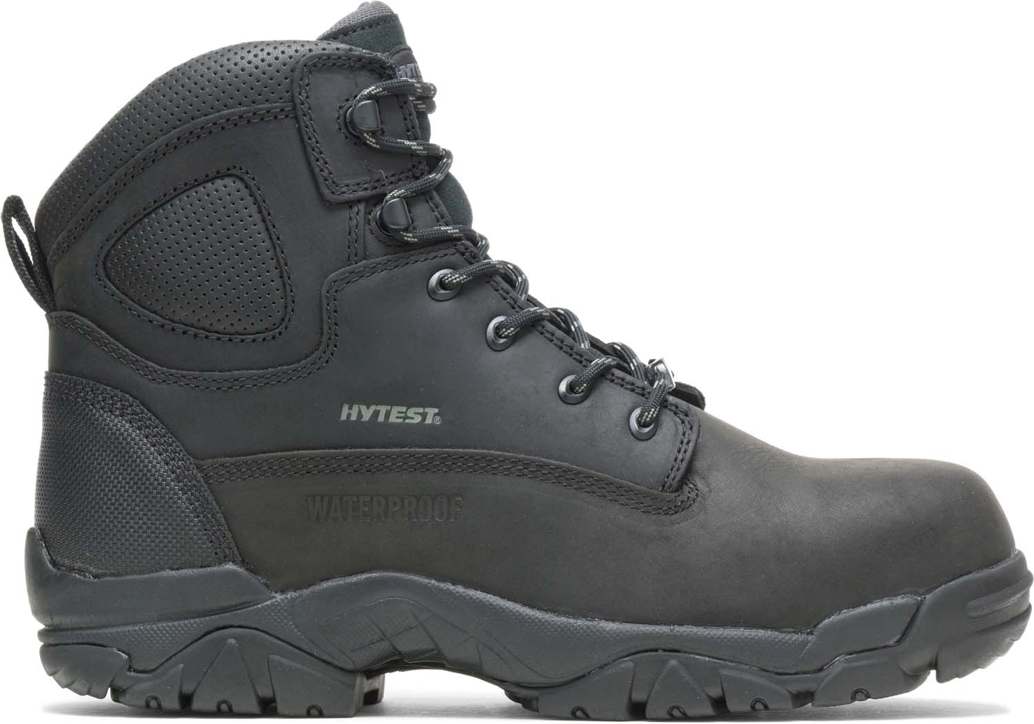 12480 HYTEST Black 6 Inch PR Hiker Unisex