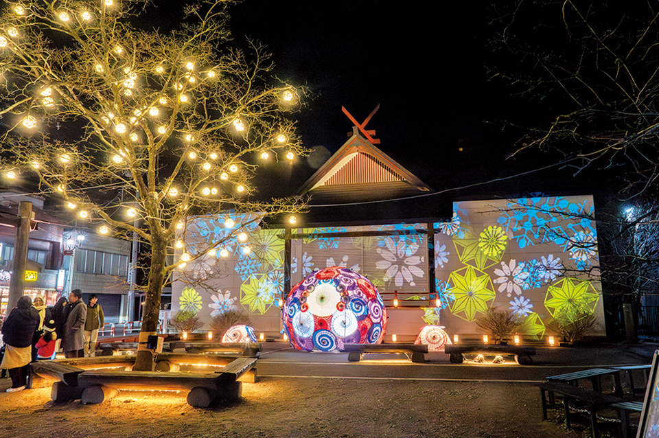 冬に咲く 極彩色の万華鏡 秩父市街6エリアで光の演出（秩父市）