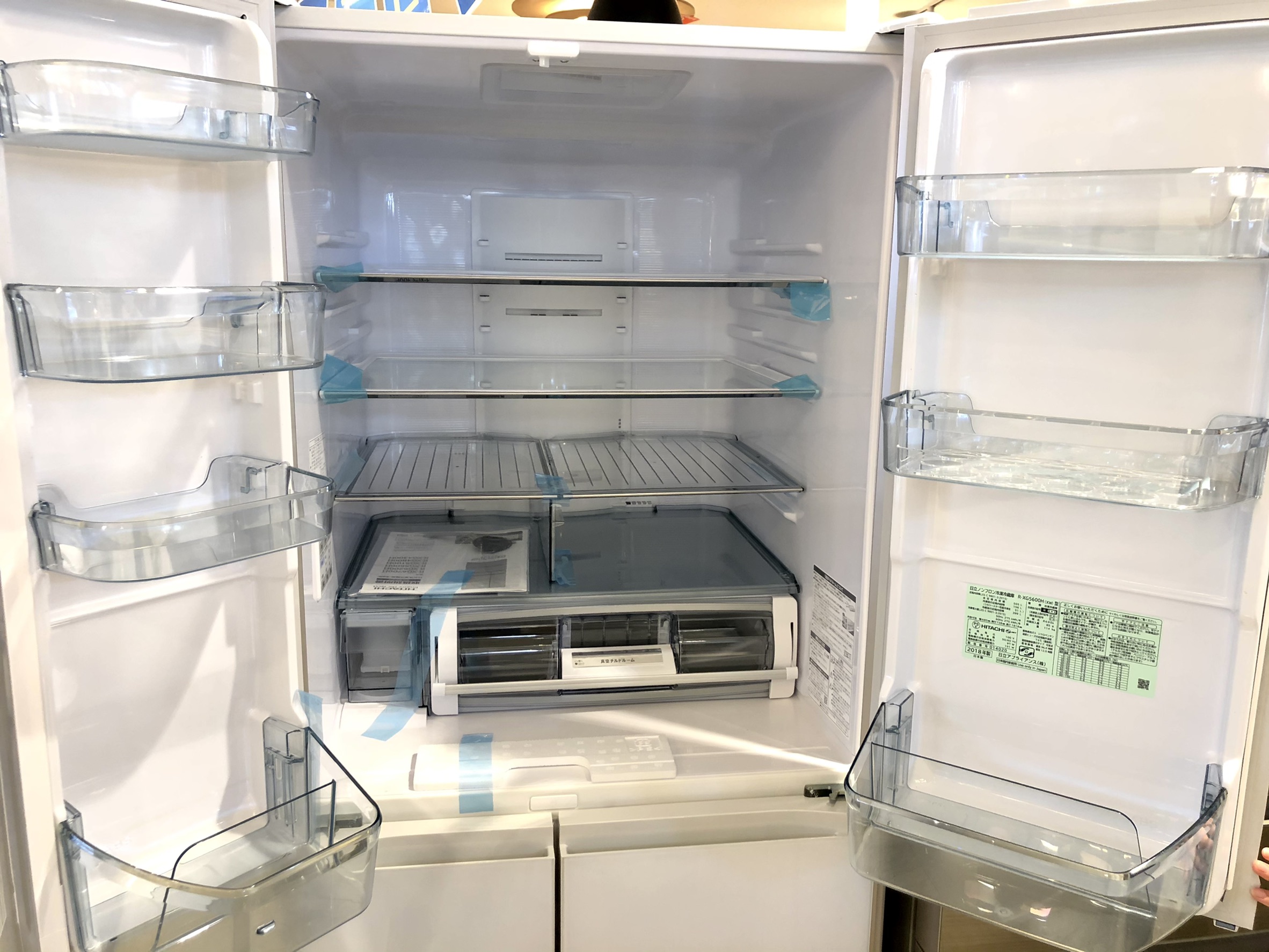 アウトレット／未使用品】HITACHI / 日立 2018年製 555L フレンチ6