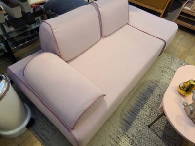 Francfranc / フランフラン ソミュール ソファ ピンク オットマン付き