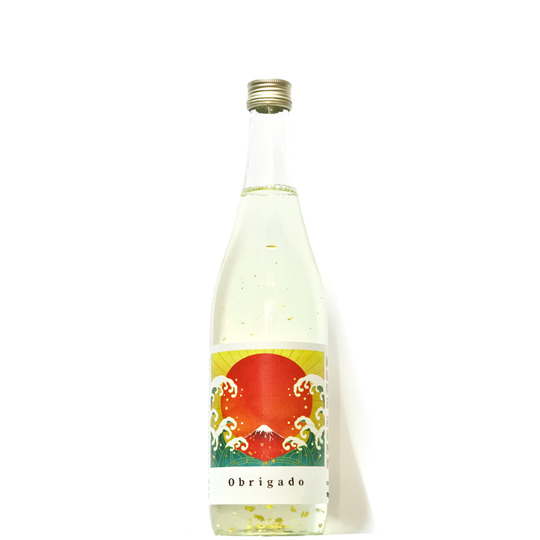 竹の園 オブリガート 金箔日本酒 純米酒 720ML さかや栗原｜商品詳細